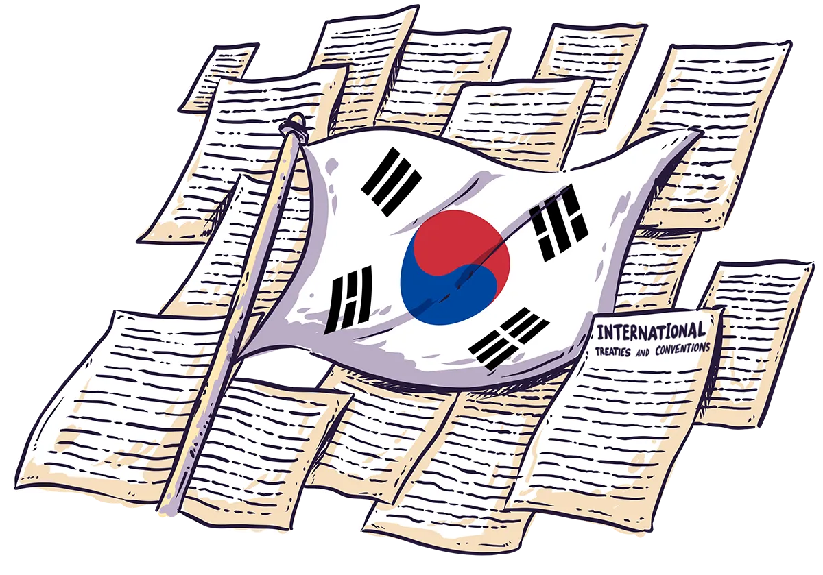 treaties/conventions for south-korea